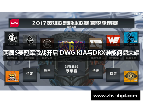 两届S赛冠军激战开启 DWG KIA与DRX谁能问鼎荣耀